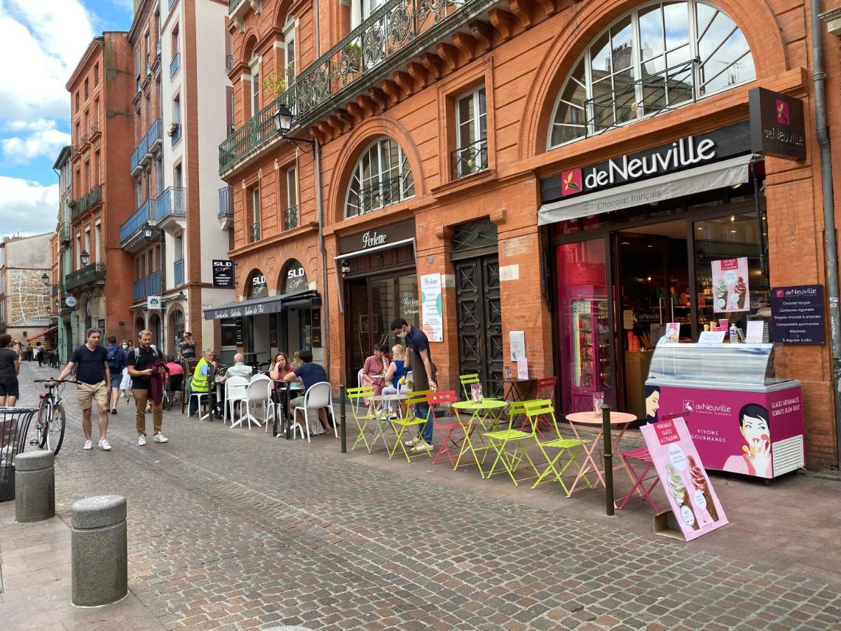 Meuble Tourisme Carmes 2 Etoiles, Entree Autonome,Wifi, Climatise, Petit Parking Prive Toulouse Exterior foto